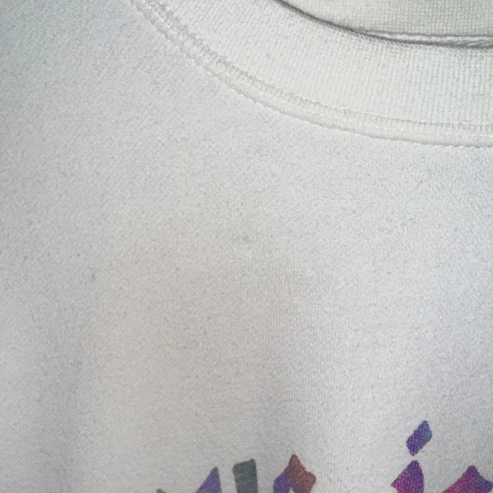 White Graphic Men's Sweater - Picture 4 of 5